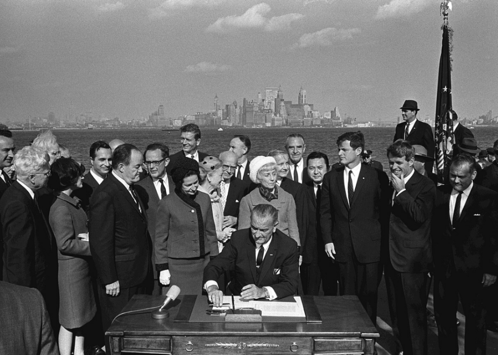 1965: The Immigration and Nationality Act is enacted